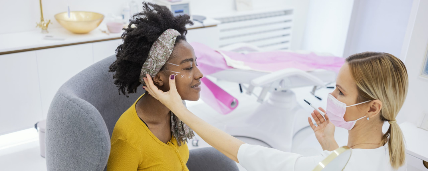 What should I study to become an aesthetician in the UK?