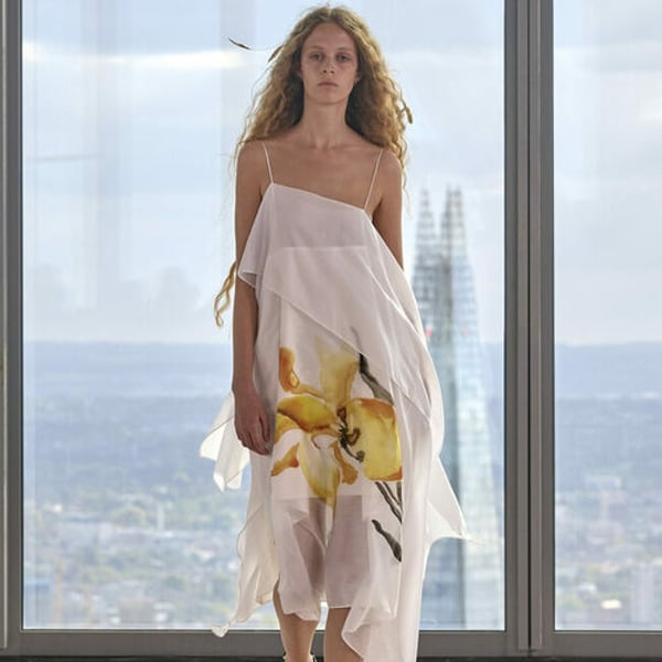 Marques’Almeida stages catwalk show at London’s second-tallest skyscraper